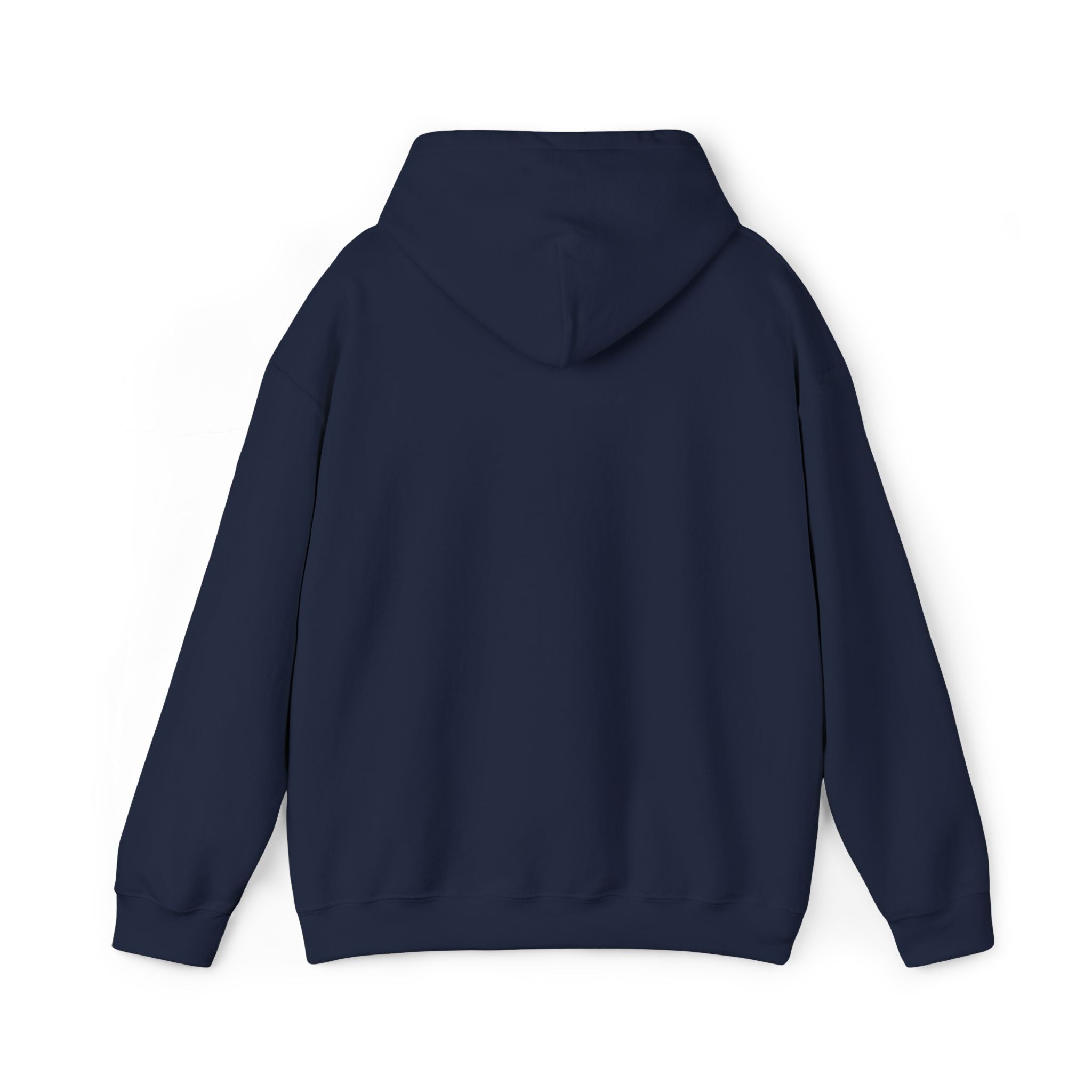 Minimal 'Hoodwinked' White Hoodie — Small Chest Text Casual Pullover