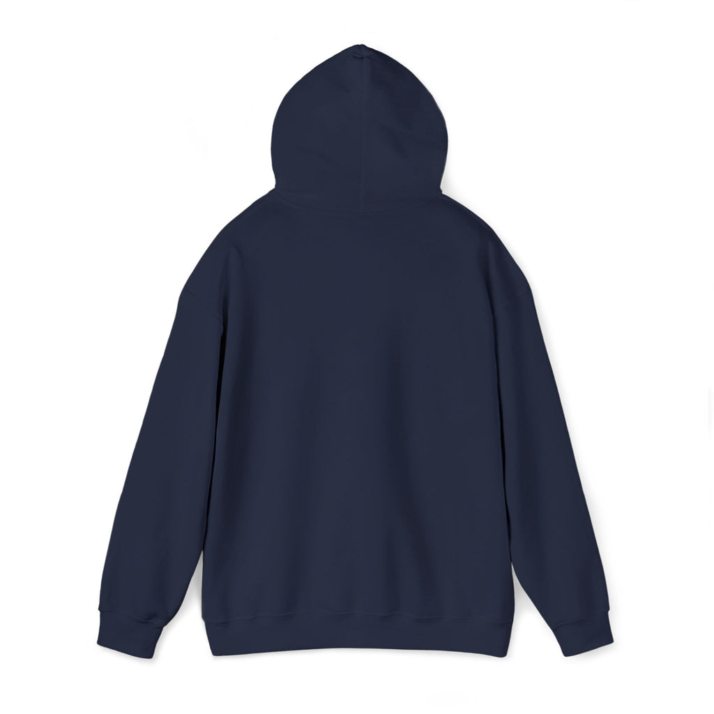 Minimal 'Hoodwinked' White Hoodie — Small Chest Text Casual Pullover