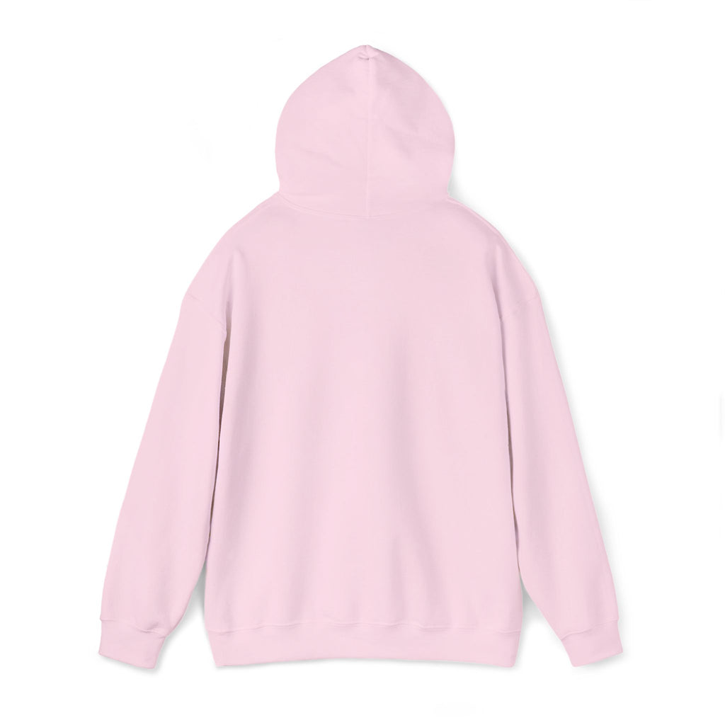 Minimal 'Hoodwinked' White Hoodie — Small Chest Text Casual Pullover