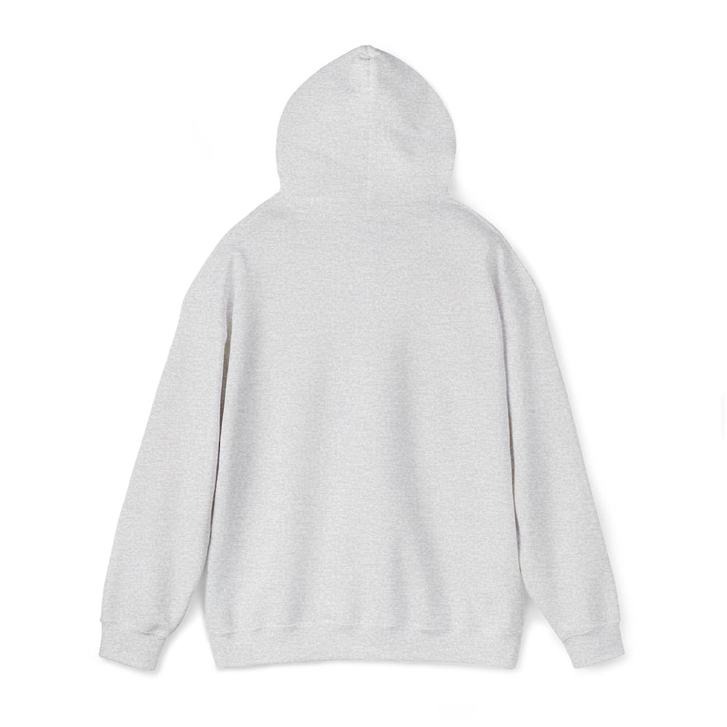 Minimal 'Hoodwinked' White Hoodie — Small Chest Text Casual Pullover